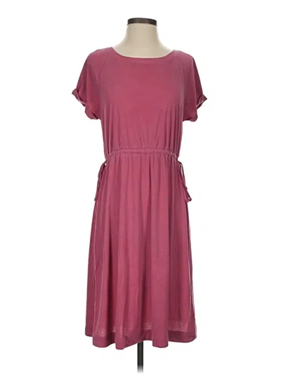 Pre-owned Saturday Sunday Casual Dress In Burgundy
