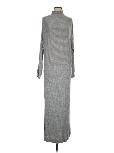 Pre-owned Saturday Sunday Casual Dress In Gray