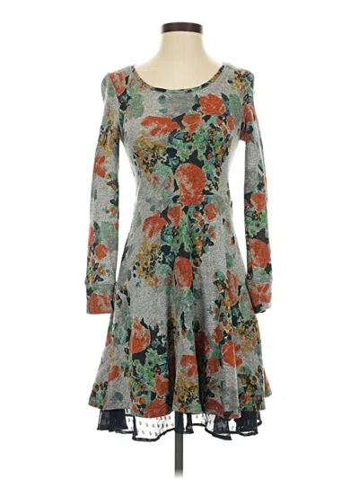 Pre-owned Saturday Sunday Casual Dress In Gray