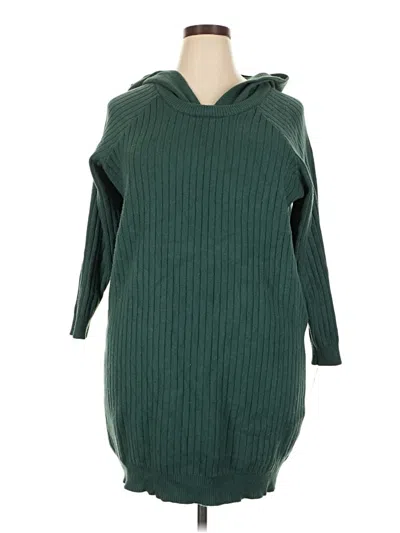 Pre-owned Saturday Sunday Casual Dress In Green