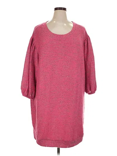 Pre-owned Saturday Sunday Casual Dress In Pink