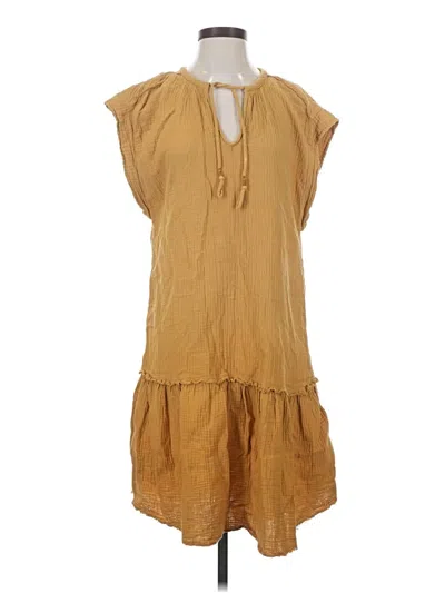 Pre-owned Saturday Sunday Casual Dress In Tan