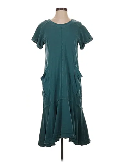 Pre-owned Saturday Sunday Casual Dress In Teal