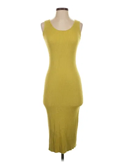 Pre-owned Saturday Sunday Casual Dress In Yellow