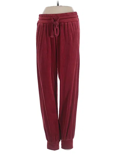 Pre-owned Saturday Sunday Casual Pants In Burgundy