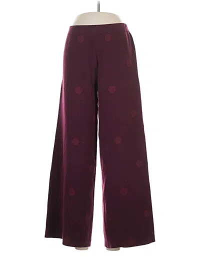 Pre-owned Saturday Sunday Casual Pants In Burgundy