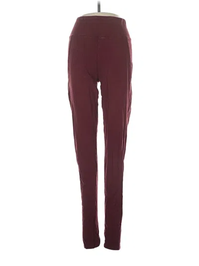 Pre-owned Saturday Sunday Casual Pants In Burgundy