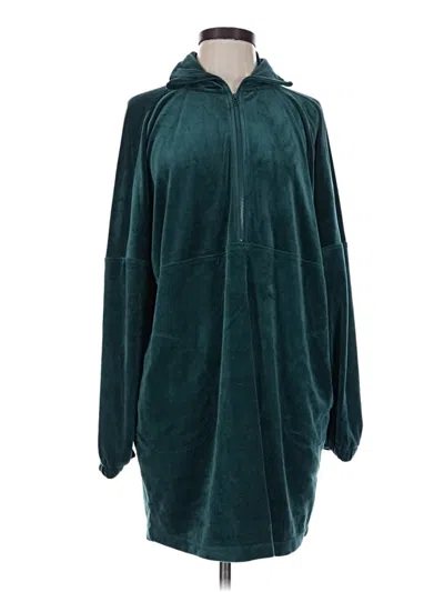 Pre-owned Saturday Sunday Fleece Jacket In Teal