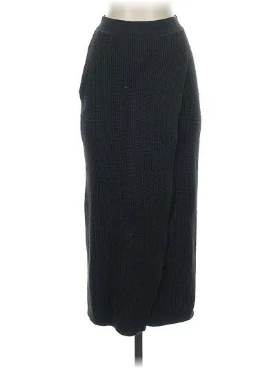 Pre-owned Saturday Sunday Formal Skirt In Black