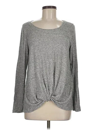 Pre-owned Saturday Sunday Long Sleeve T-shirt In Gray