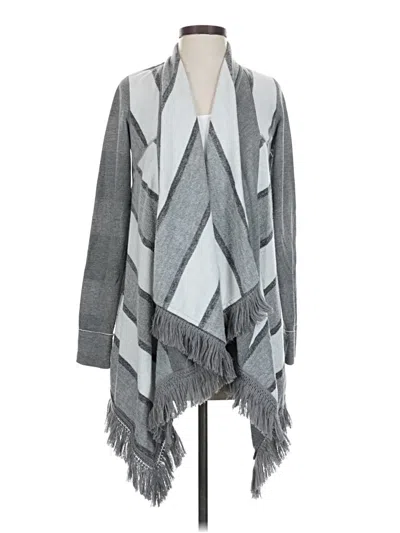 Pre-owned Saturday Sunday Poncho In Gray