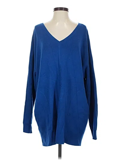 Pre-owned Saturday Sunday Pullover Sweater In Blue