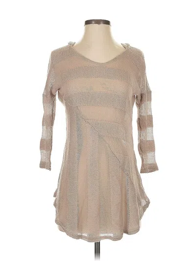 Pre-owned Saturday Sunday Pullover Sweater In Brown