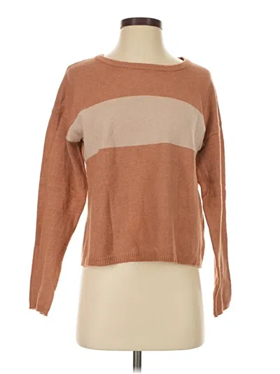 Pre-owned Saturday Sunday Pullover Sweater In Brown