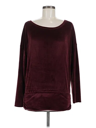 Pre-owned Saturday Sunday Pullover Sweater In Burgundy