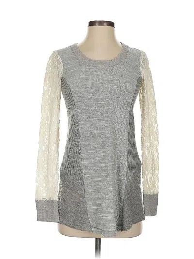 Pre-owned Saturday Sunday Pullover Sweater In Gray