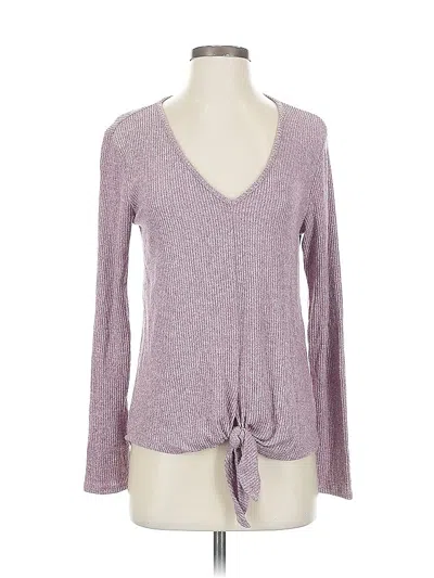 Pre-owned Saturday Sunday Pullover Sweater In Purple