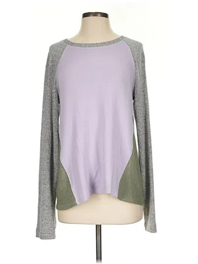 Pre-owned Saturday Sunday Pullover Sweater In Purple