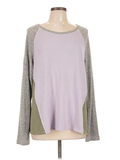 Pre-owned Saturday Sunday Pullover Sweater In Purple