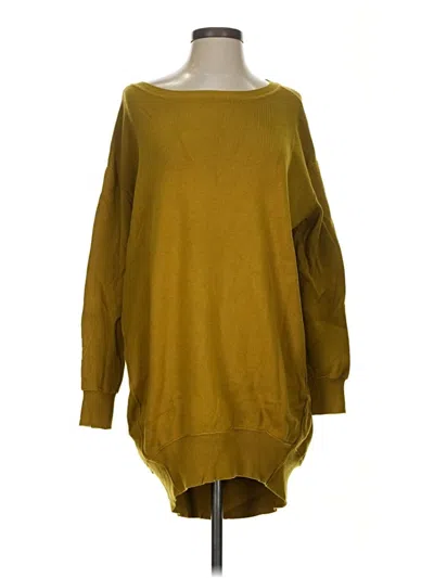 Pre-owned Saturday Sunday Pullover Sweater In Yellow