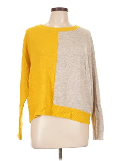 Pre-owned Saturday Sunday Pullover Sweater In Yellow