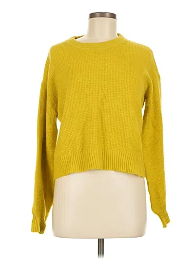 Pre-owned Saturday Sunday Pullover Sweater In Yellow