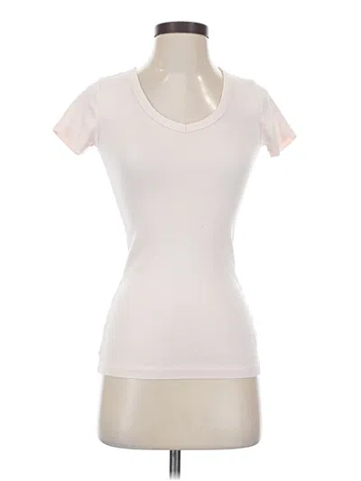 Pre-owned Saturday Sunday Short Sleeve T-shirt In Pink