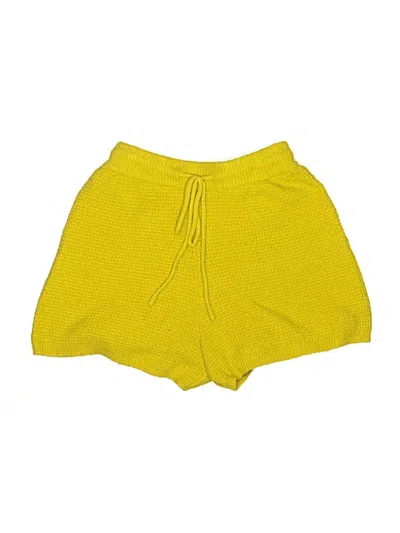 Pre-owned Saturday Sunday Shorts In Yellow