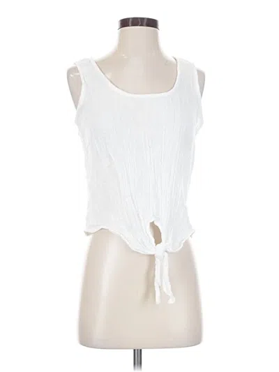 Pre-owned Saturday Sunday Sleeveless Blouse In White