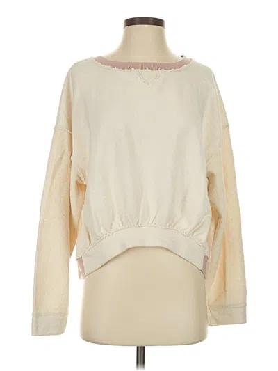 Pre-owned Saturday Sunday Sweatshirt In White