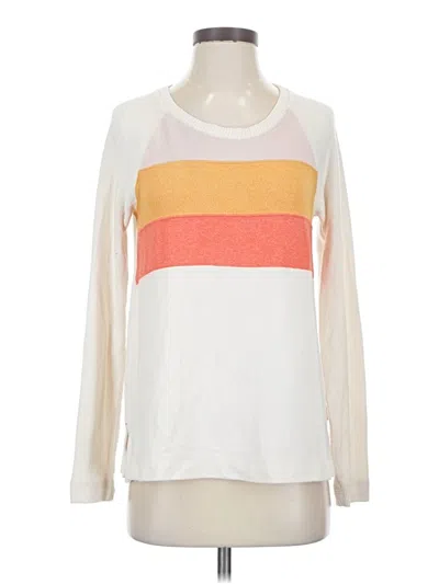 Pre-owned Saturday Sunday Sweatshirt In White