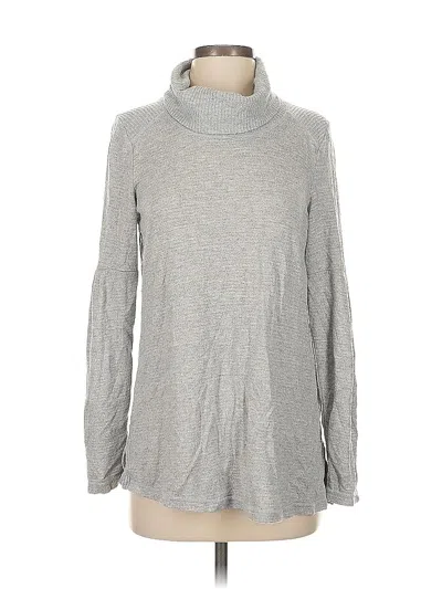 Pre-owned Saturday Sunday Turtleneck Sweater In Gray