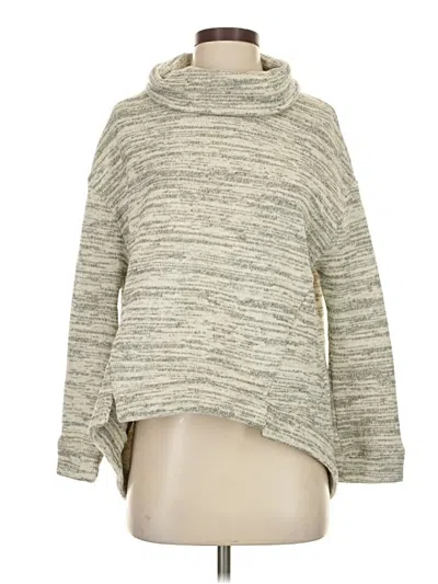 Pre-owned Saturday Sunday Turtleneck Sweater In Gray