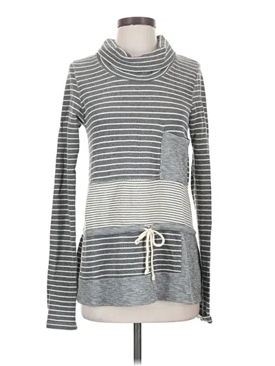 Pre-owned Saturday Sunday Turtleneck Sweater In Gray