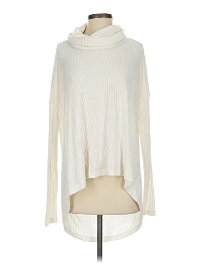 Pre-owned Saturday Sunday Turtleneck Sweater In Ivory