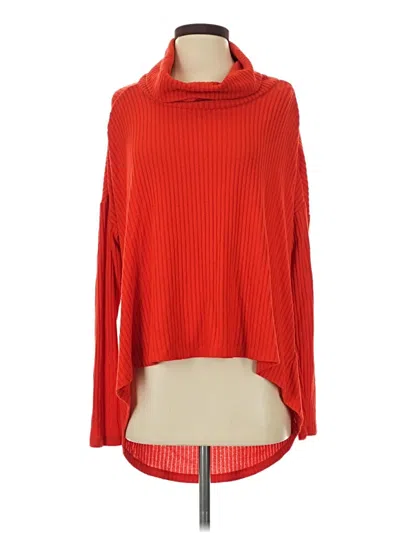 Pre-owned Saturday Sunday Turtleneck Sweater In Red