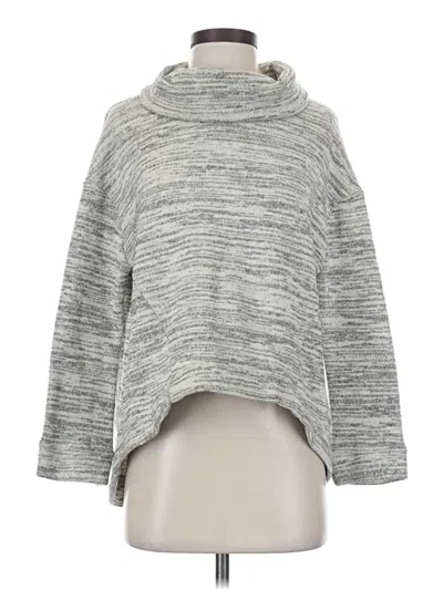 Pre-owned Saturday Sunday Turtleneck Sweater In Tan