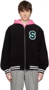 Saturdays Surf Nyc Black Kuhao Jacket In Black