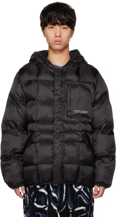Saturdays Surf Nyc Black Momo Puffer Jacket