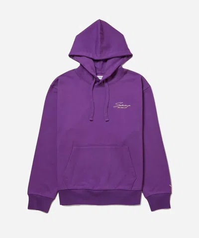 Saturdays Surf Nyc Ditch Signature Hoodie In Purple Magic