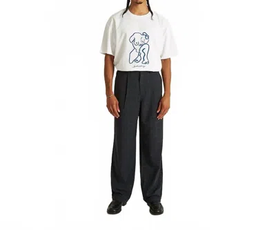Saturdays Surf Nyc George Gabardine Trouser In Black