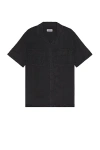 SATURDAYS SURF NYC GIBSON PIGMENT DYED SHORT SLEEVE SHIRT