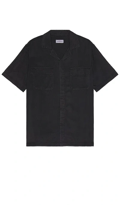 SATURDAYS SURF NYC GIBSON PIGMENT DYED SHORT SLEEVE SHIRT