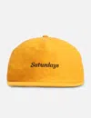 Saturdays Surf Nyc Logo Cap In Yellow