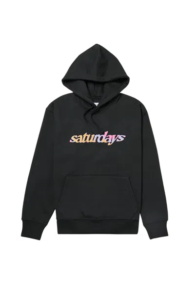 Saturdays Surf Nyc Ditch Movement Hoodie In Black