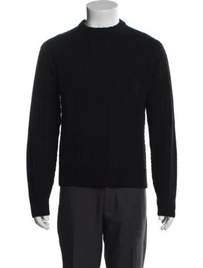 Pre-owned Saturdays Surf Nyc Merino Wool Turtleneck Pullover In Blue