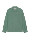 Saturdays Surf Nyc Ryan Utility Long Sleeve Shirt In Dark Forest