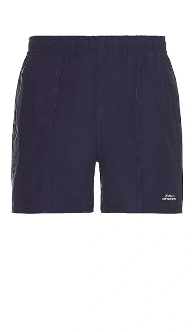 Saturdays Surf Nyc Talley Swim Short In Ocean