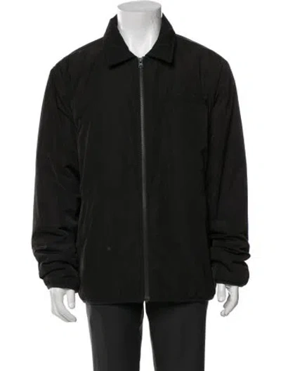 Pre-owned Saturdays Surf Nyc Windbreaker In Black