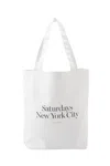 Saturdays Surf Nyc Women's Miller Standard Tote In Ivory In Pattern
